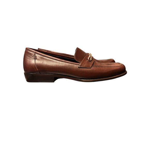 Cole Haan Brown Leather Bit Loafers Men’s Classic Dress Shoes - Picture 4 of 7